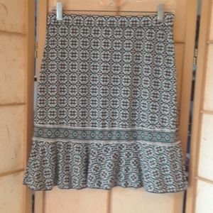Max Studio Brown and green skirt size s
